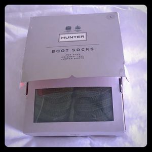 New in box - hunter boot socks